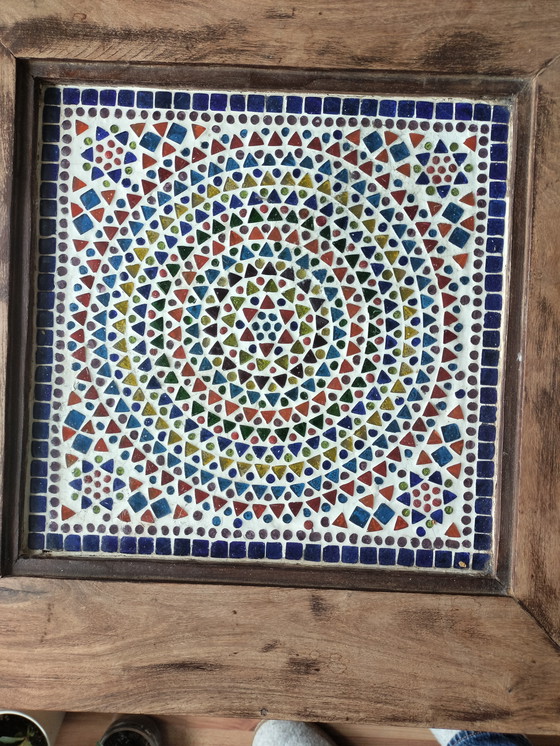 Image 1 of Mosaic side table