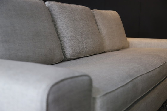Image 1 of Minotti Williams 3-zitsbank met lounge – nieuw gestoffeerd