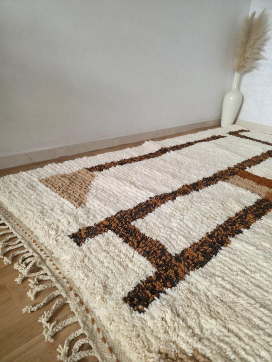Image 1 of Tapis marocain artisanal en laine 300cmx200cm 