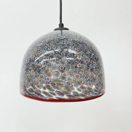 Hanglamp Model ‘Neverinno’ in Murano Glas van Gae Aulenti voor Vetreria Vistosi, jaren 70 Italië