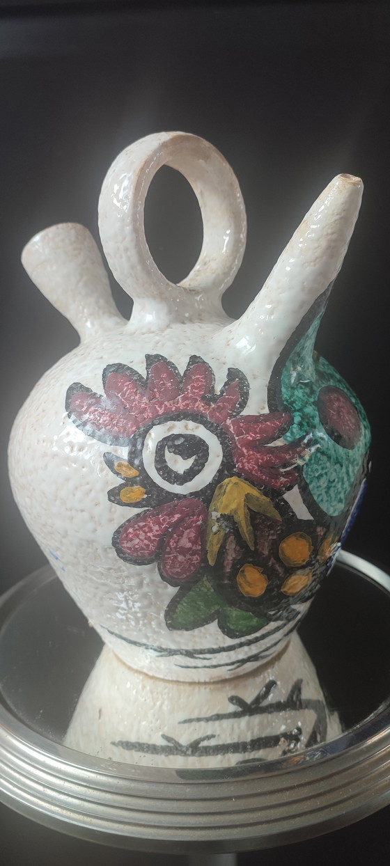 Image 1 of Grande chevrette en céramique de Pablo Sanguino Toledo