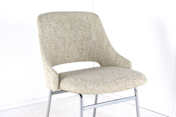 Image 1 of Set of 6 Cees Braakman for Pastoe FM32 chairs, vintage, newly upholstered