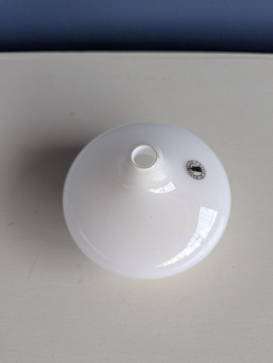 Image 1 of Vintage IKEA white glass vase - Salong series