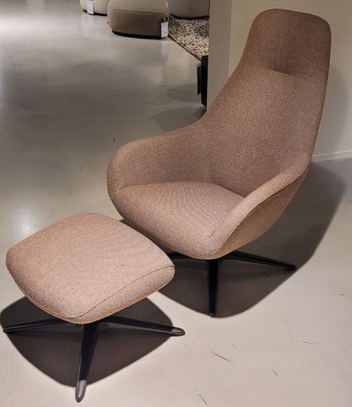 Pode Spot Two fauteuil met poef