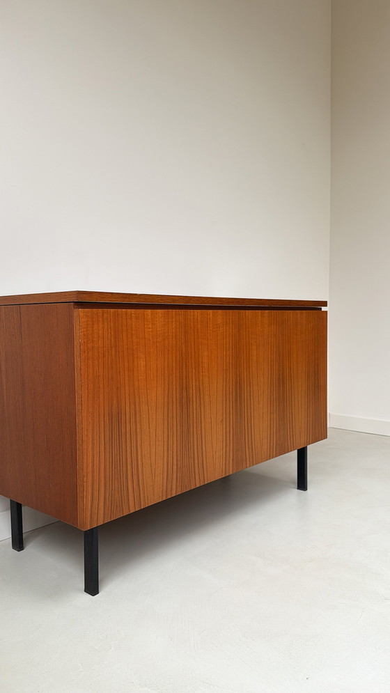 Image 1 of Vintage wooden Musterring cabinet / hinged chest