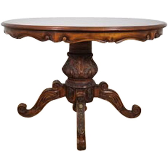 Image 1 of Vintage briarwood table, 1970s