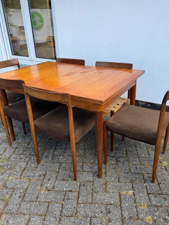 Image 1 of Vintage Lubke Dining Set Ensemble