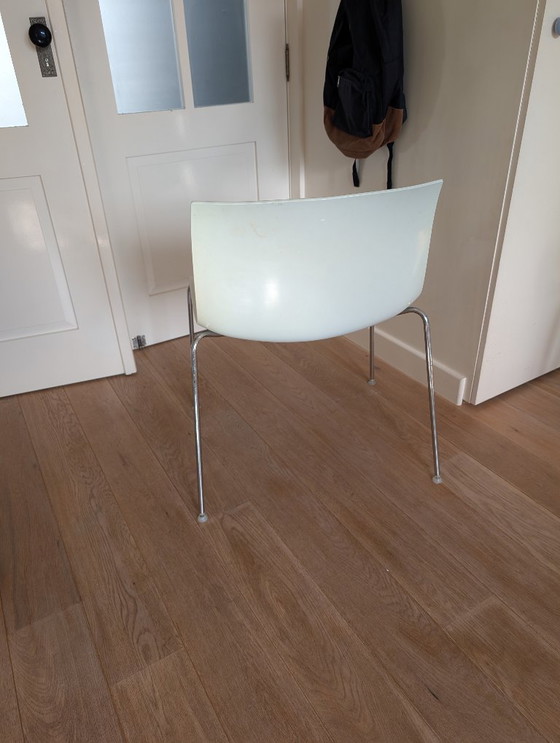 Image 1 of 3x Arper Catifa 46 chair base chrome