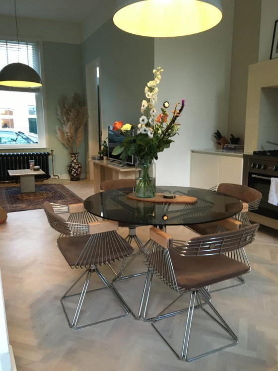 Image 1 of Rudi Verelst (Delta) table + 4 chairs
