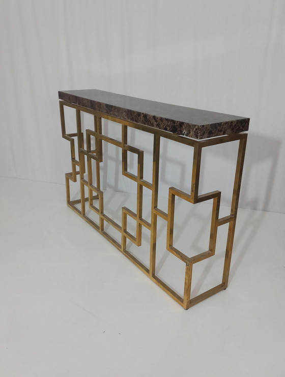 Image 1 of Marble Console, 80s