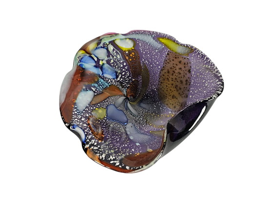 Image 1 of A.V.E.M. Murano - Tutti Frutti - Zanfirico Bizantino - Attribué à Antonio Luigi Ferro - Soufflé à la main - années 1950
