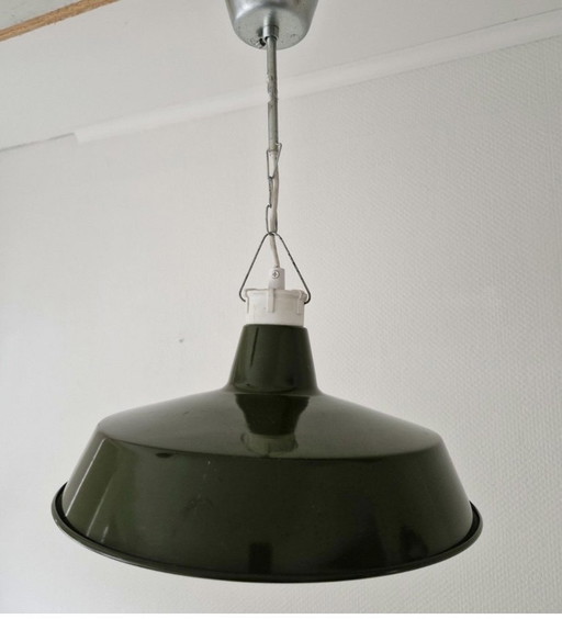 Vintage Ikea - Design Mikael Warnhammar lamp Septim Green