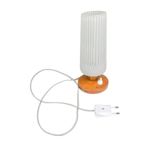 Image 1 of VEB Leuchtenbau Lampada da comodino Eppendorf | Germania, anni '70