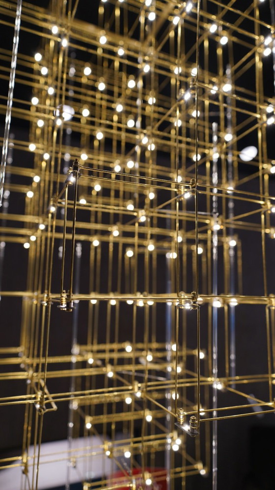 Quasar - Pollux Pendelleuchten, Messing, Gold, Modern (Foto 2 von 5)
