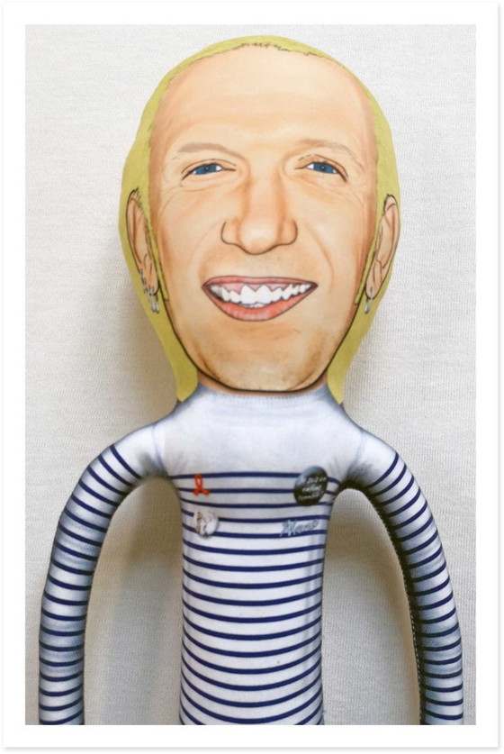 Image 1 of Cadeau van Jean Paul Gaultier | Couture woondecoratie | Kunstpop verzamelobject | Cadeau voor modefanaten