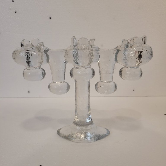 Image 1 of „Krone“ Kerzenständer, Uno Westerberg für Pukeberg, 70er Jahre – Schweden