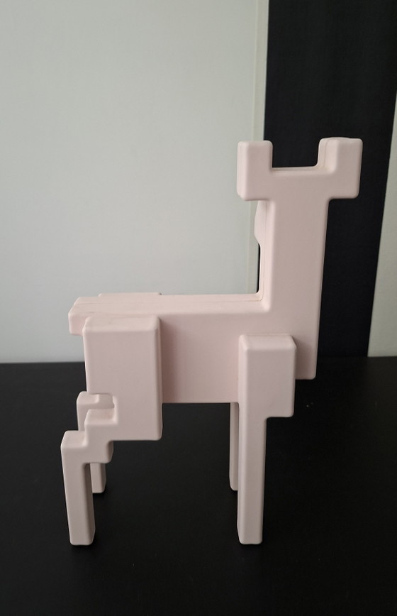 IKEA Samspelt Hert vintage, design pixel Monika Mulder degli anni '90. – Oggetti decorativi, Aluminium (photo 5 of 8)