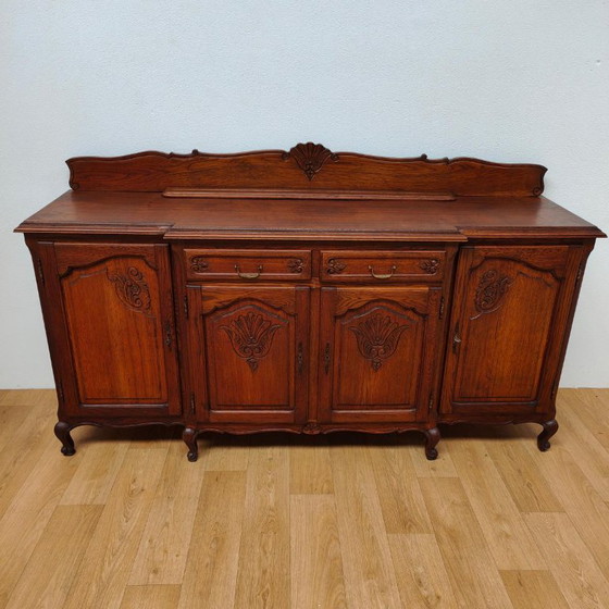 Buffet, commode, meuble mural de style Queen Anne – Buffet bas, Wood (photo 2 of 20)