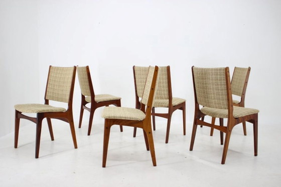 Image 1 of 1960s Johannes Andersen Dining Chairs, set of 6, Denmark