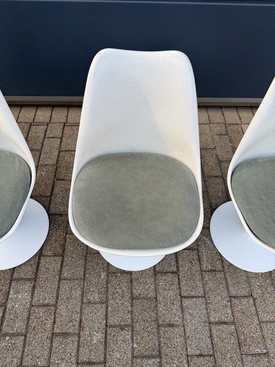 Image 1 of 4 sedie da pranzo originali vintage Knoll Tulip Eero Saarinen