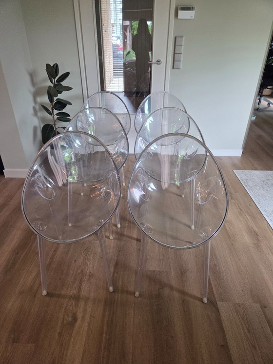 Image 1 of 6x Kartell Mr. Impossible stoelen
