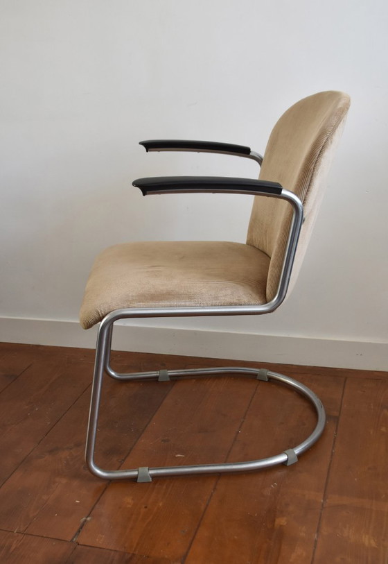 Gispen 413 RL – Sessel, Kunststoff, Chrom (photo 2 of 5)