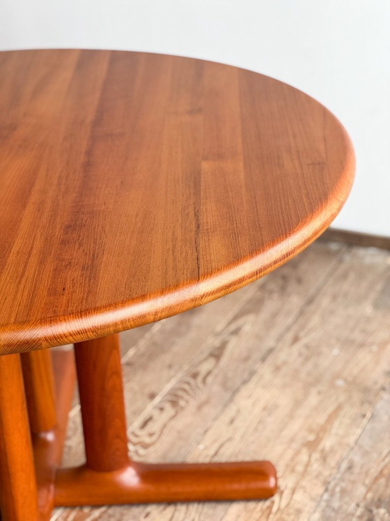 Image 1 of Deense uitschuifbare eettafel van teakhout van Dyrlund