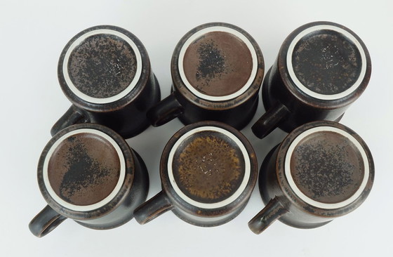 Image 1 of 6 CAFFETTIERE con piattini arabia ruska ulla procope anni '60