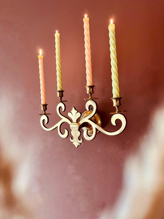 Image 1 of 💛Grande applique da parete in ottone dal design unico💛