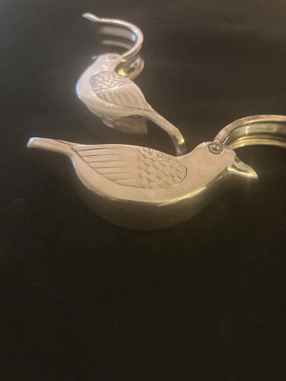 Image 1 of Set 2 spremiagrumi placcati argento