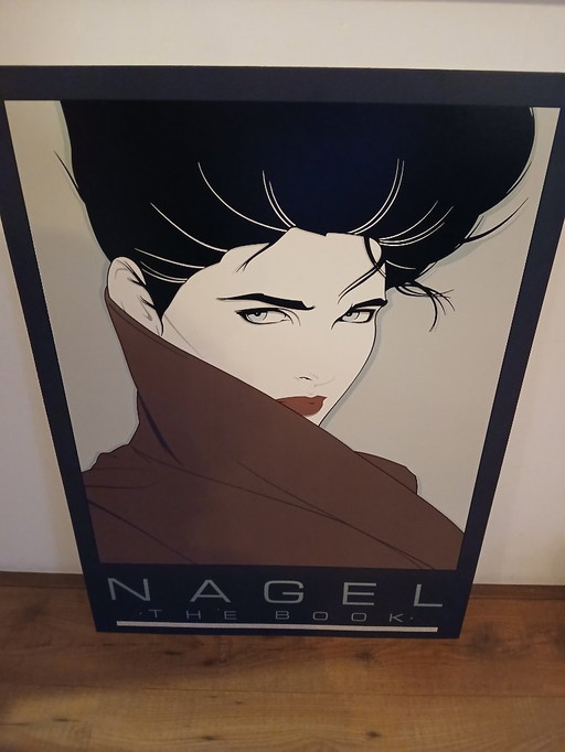 Patrick Nagel il poster artistico del libro firmato