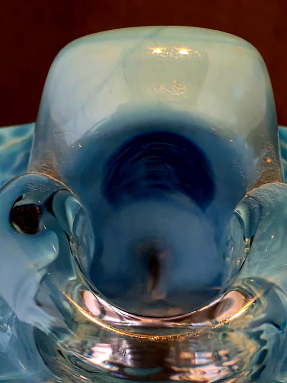 2 Bohemian Vases Jizerske Sklo – Glass (photo 5 of 10)