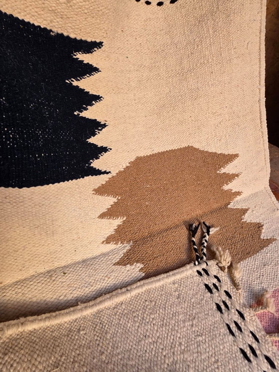 Image 1 of Tappeto marocchino Kilim a trama piatta 150 x 100 cm