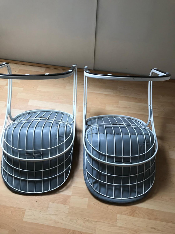 Image 1 of 2x Pascale chairs by Gastone Rinaldi for Thema, 1970