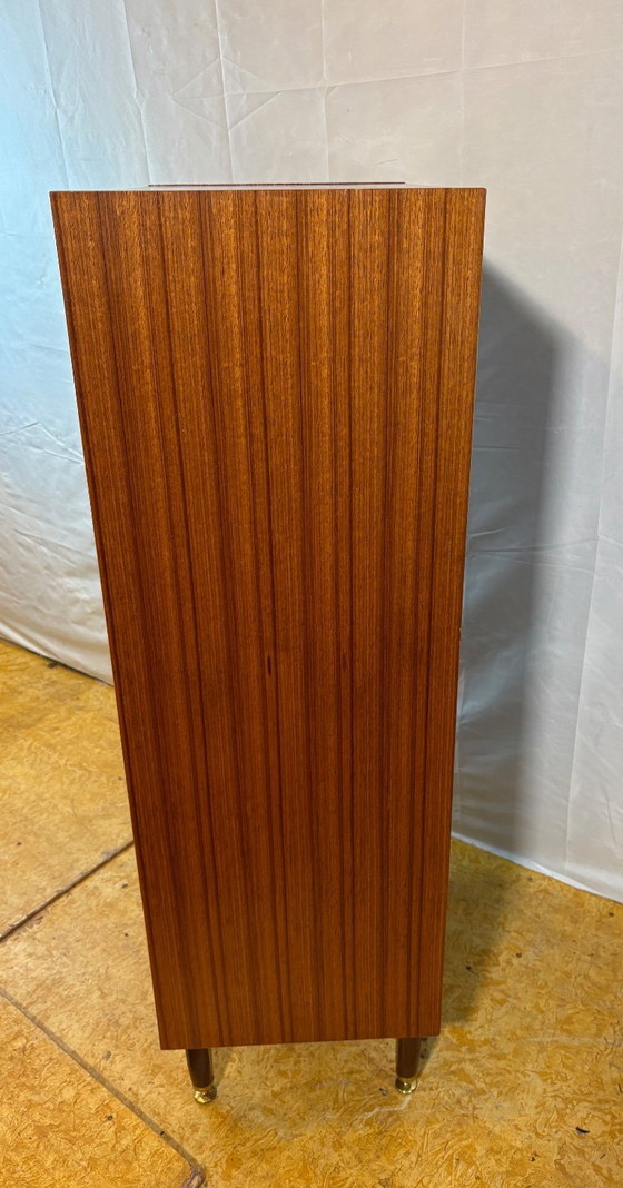 Image 1 of Mid-Century Retro Vintage Teak Tallboy Chest of Drawers by G Plan 1960  Seven Drawers • Scandinavian Design Influence • Timeless
