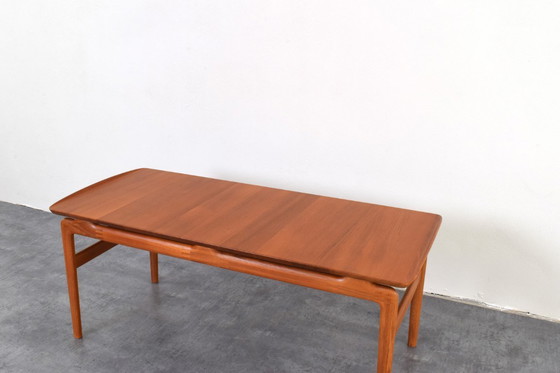 Image 1 of Teak Model 640 Coffee Table by Peter Hvidt & Orla Mølgaard-Nielsen for France & Søn / France & Daverkosen, 1950s.