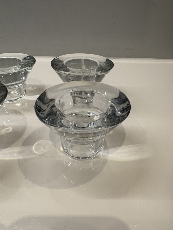 Image 1 of IKEA vintage 6x ceralinelichthouders kandelaar Hagberg