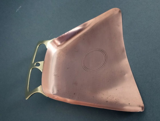 Image 1 of Rara paletta in rame/ottone Art Nouveau WMF del 1905