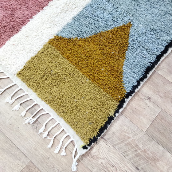 Image 1 of Handmade Moroccan Berber Rug Multicolor - Handmade Moroccan Berber Rug Multicolore