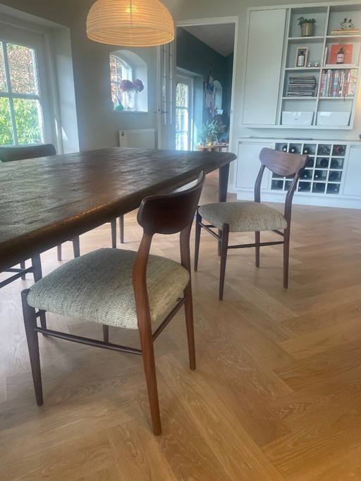 4 sedie da pranzo Lübke Vintage Design