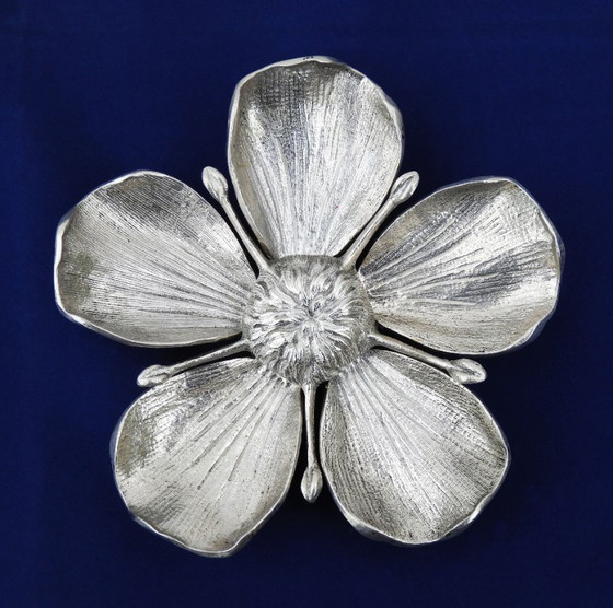Image 1 of Gucci Style Five Petal Flower Ashtray or Catch-all Mid Century Italy C1960s