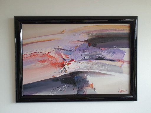 Wilfred Lang - painting abstract