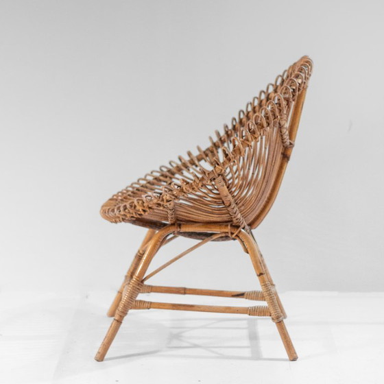 Image 1 of 1x Juego de salón de bambú italiano moderno de mediados de siglo de 1960