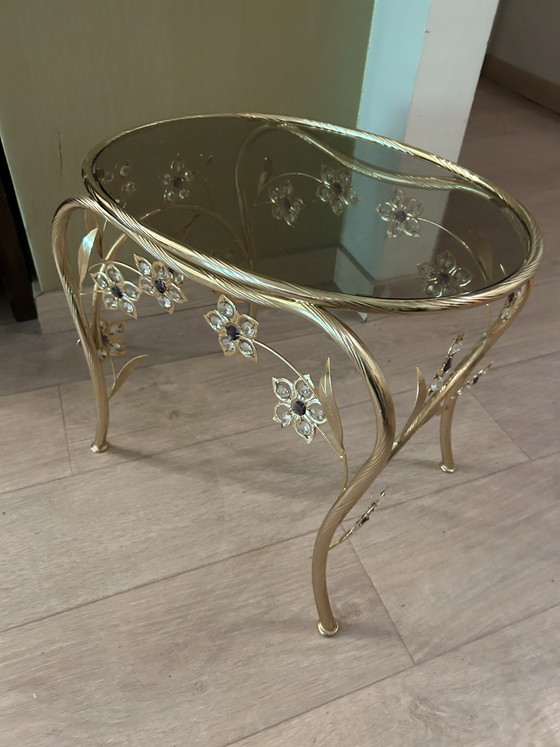 Vintage bijzettafeltje – Brass (photo 9 of 14)