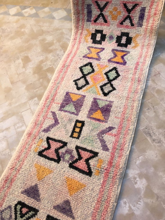 Image 1 of Tapis Couloir Boujaad 355 x 67 cm