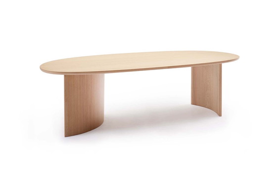 Image 1 of Arco Dew mesa de comedor 120x300cm en roble natural mostrar modelo