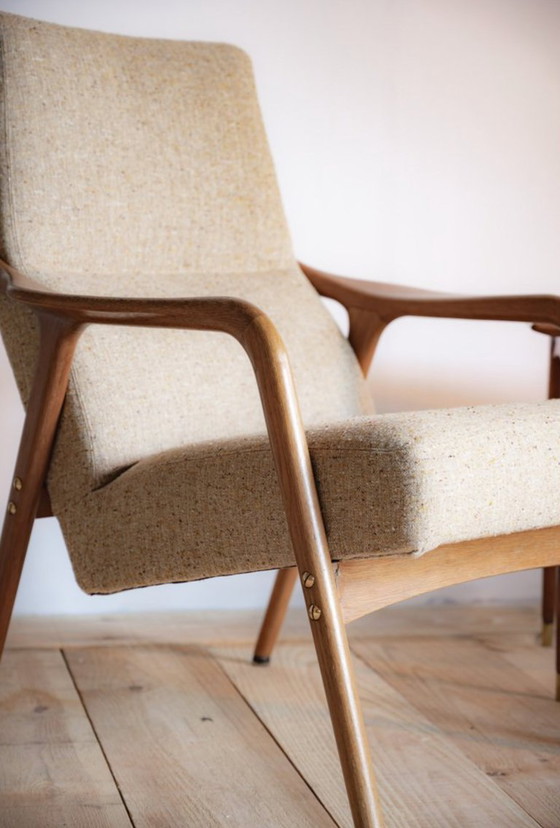 Butacas de Bertil Fridhagen para Bodafors, años 60. Juego de 2 – Sillones, Textile, Wood (photo 5 of 7)