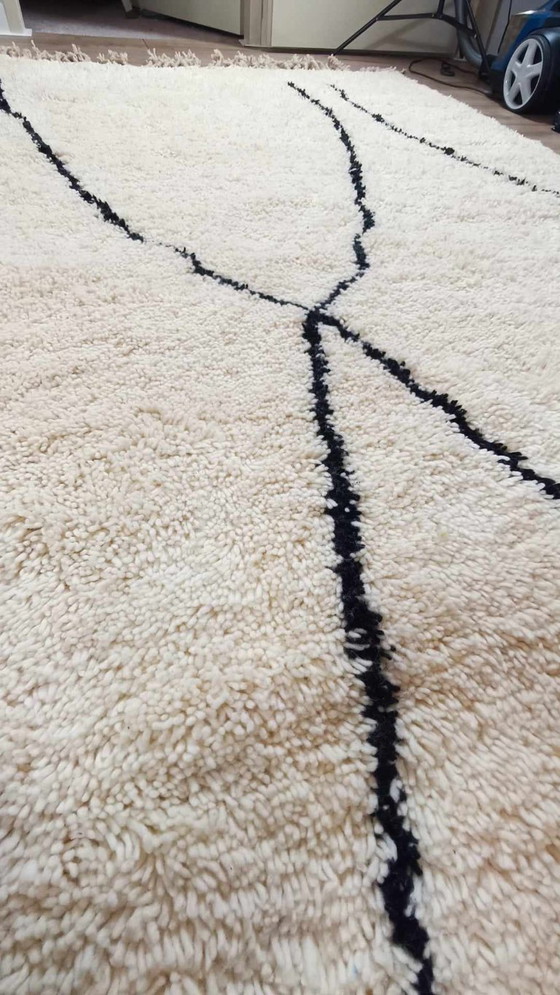 Image 1 of Tapis berbère laine vierge Tapis marocain - 323 x 202 cm 300 x 200 m Type B7.9