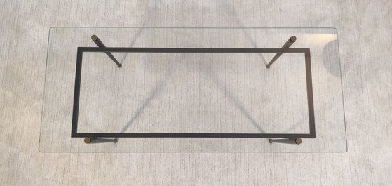 Tavolino da Caffè Iconico Roger Le Bihan Per Airborne 1960-70 - Design Minimalista, Francia (photo 11 of 20)