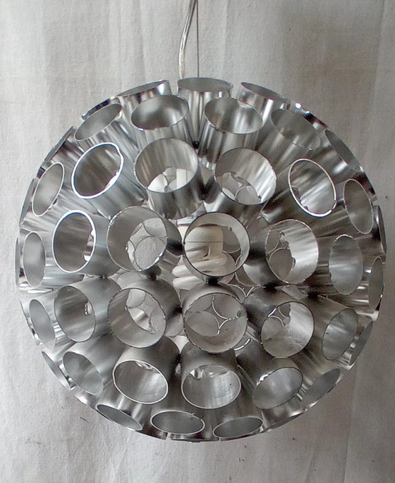 Image 1 of Space Age Chrome Hanglamp 